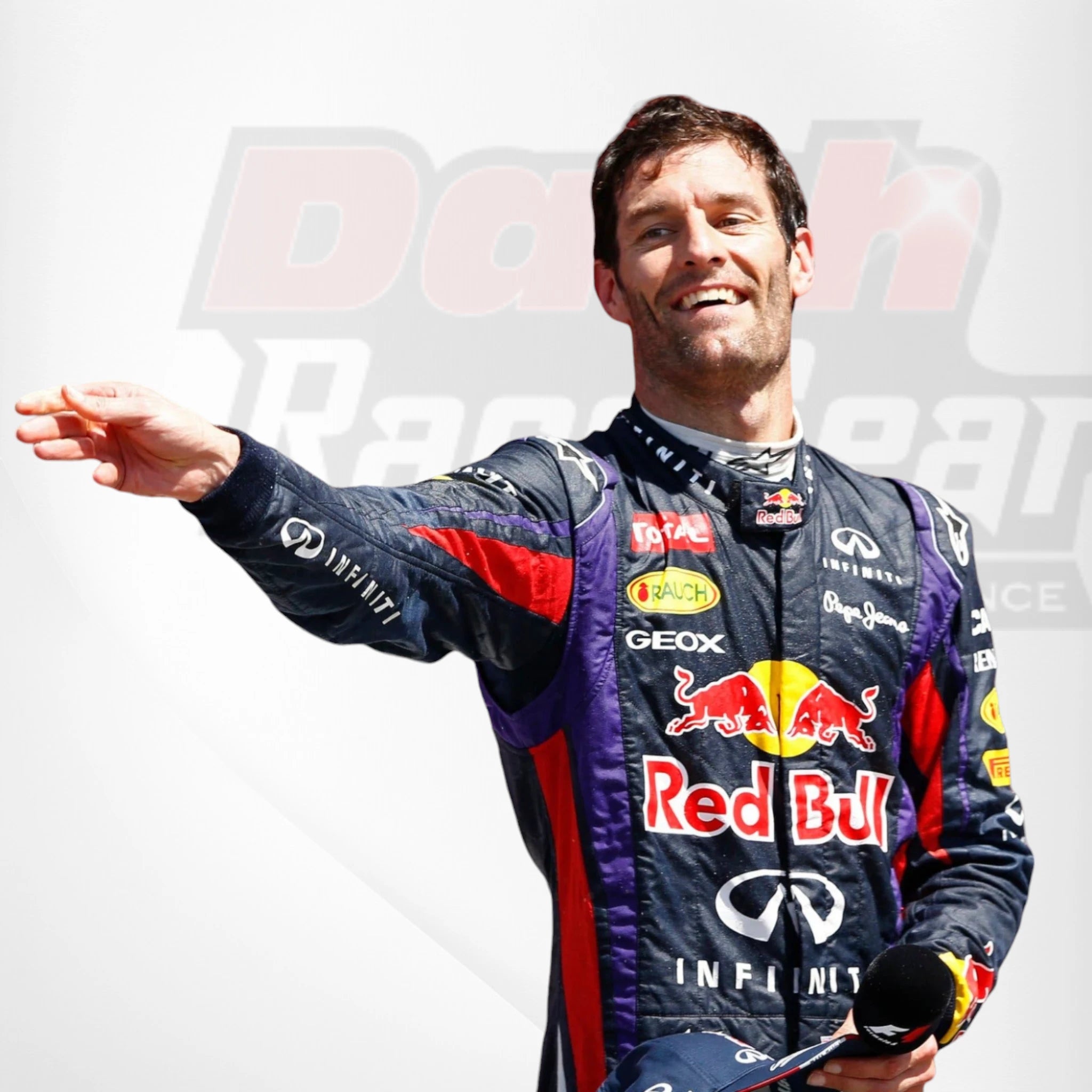 2013 Red Bull Mark Webber F1 Team Race Suit