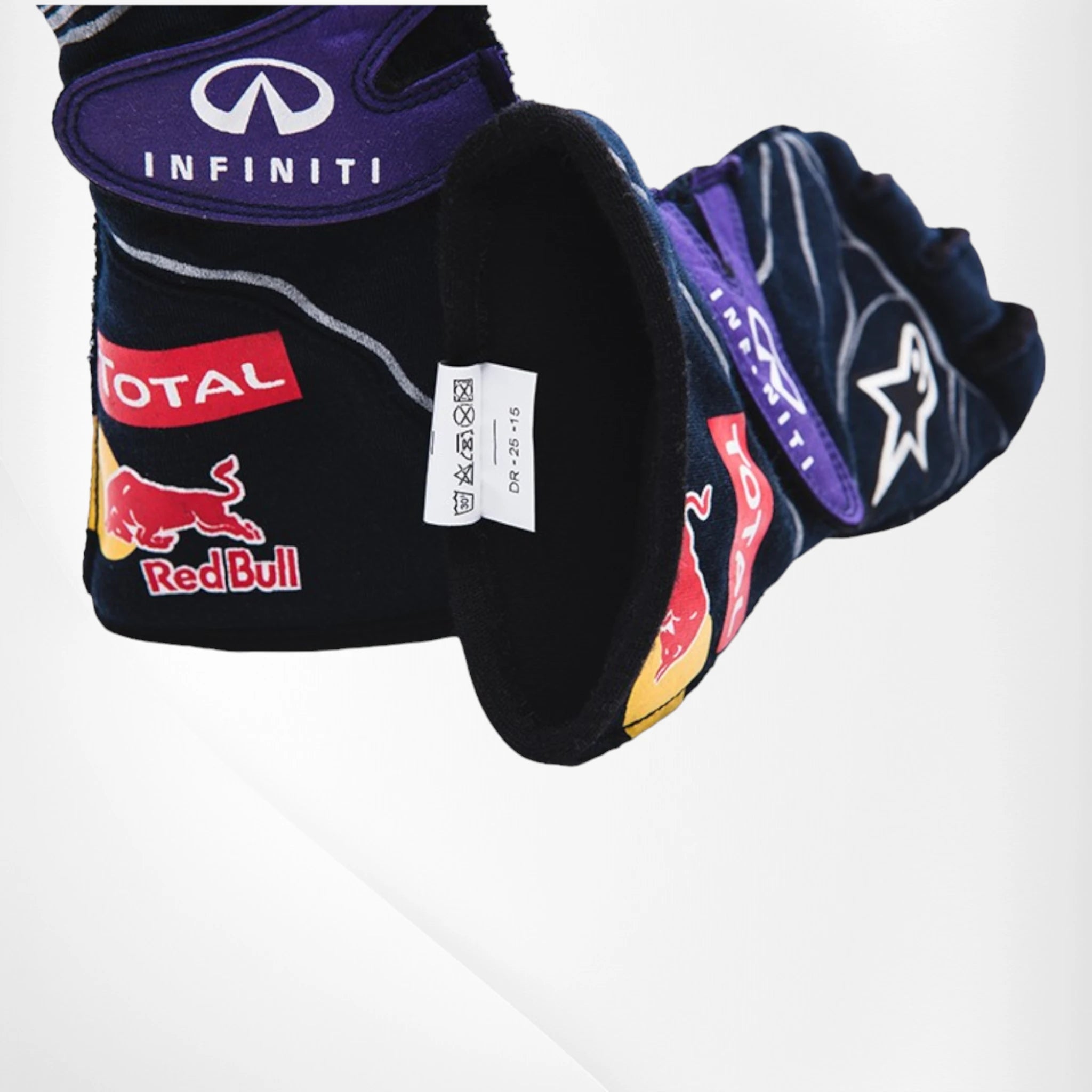 2015 Red Bull Daniel Ricciardo F1 Racing Gloves