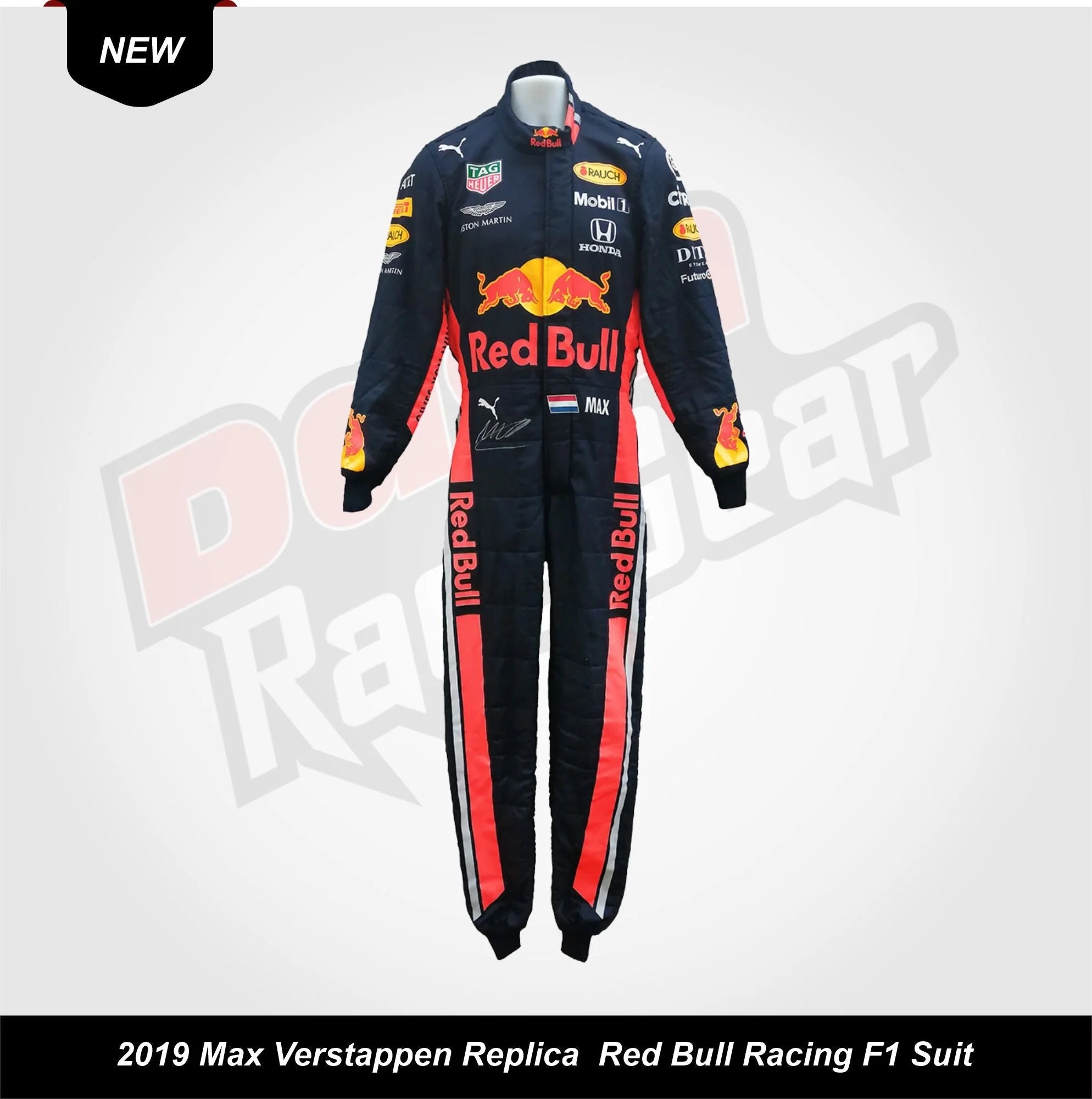 2019 Red Bull Max Verstappen Formula 1 Race Suit