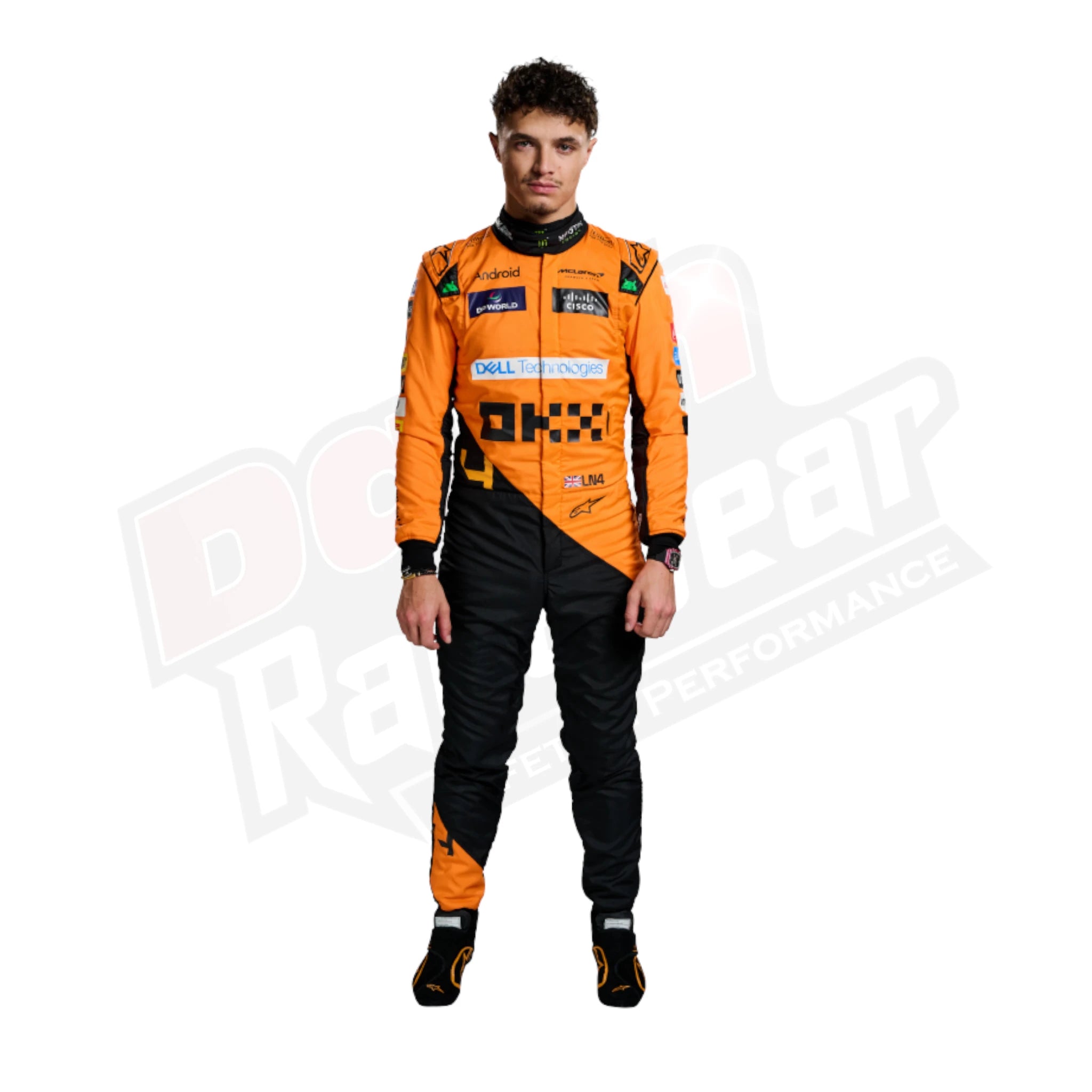 2024 New McLaren Lando Norris F1 Team Race Suit